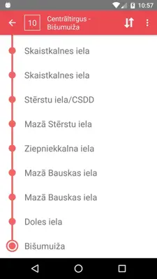 Riga Transport android App screenshot 13